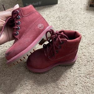 Burgundy Timbs‼️